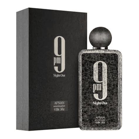 Afnan Unisex 9 PM Night Out Extrait de ParfuM
