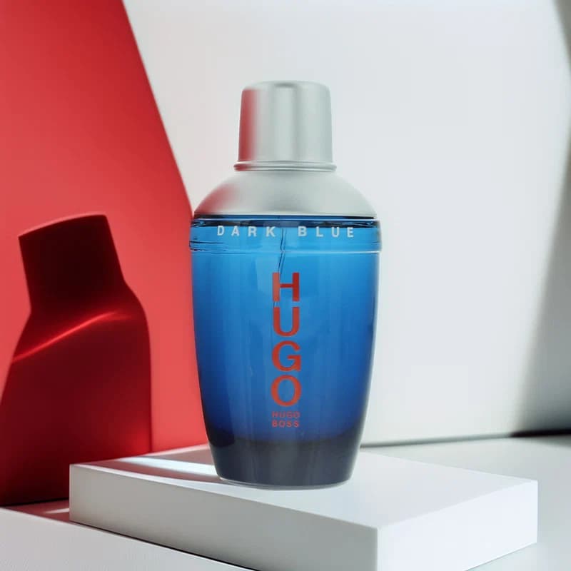 Dark Blue Hugo Boss EDT 75 ML (H) 3