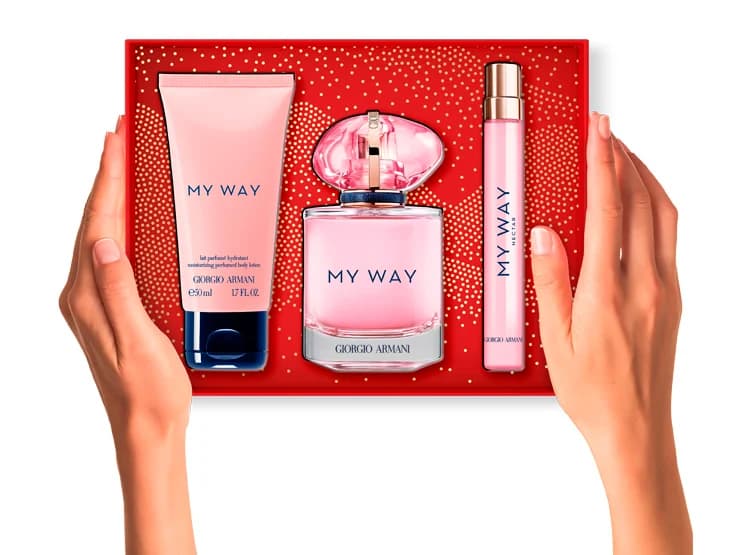 My Way (Estuche) EDP 90 ML + mini 10 ML + locion 50 ML 4