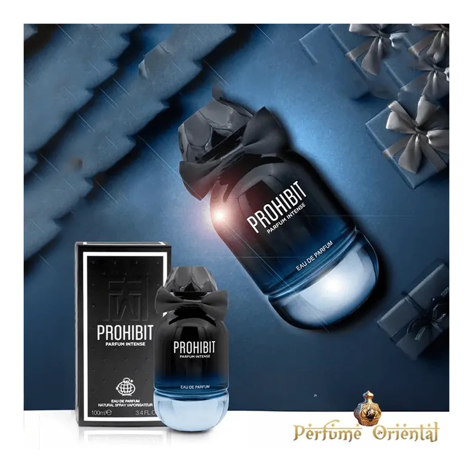 Prohibit Parfum Intense Fragrance World EDP 100 ML (U)