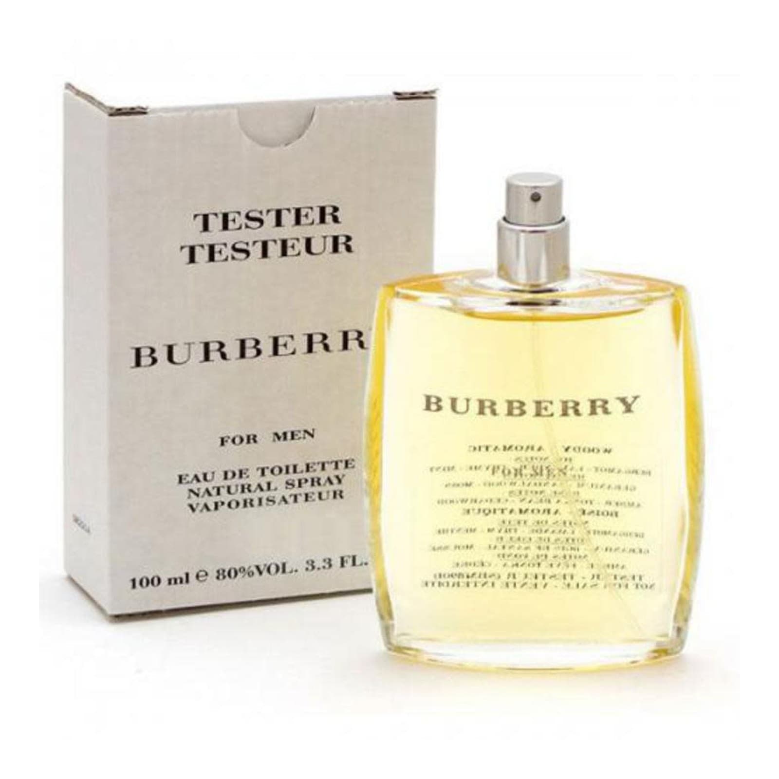 Clásico En Aerosol, (probador) Burberry EDT 100 ML (H)