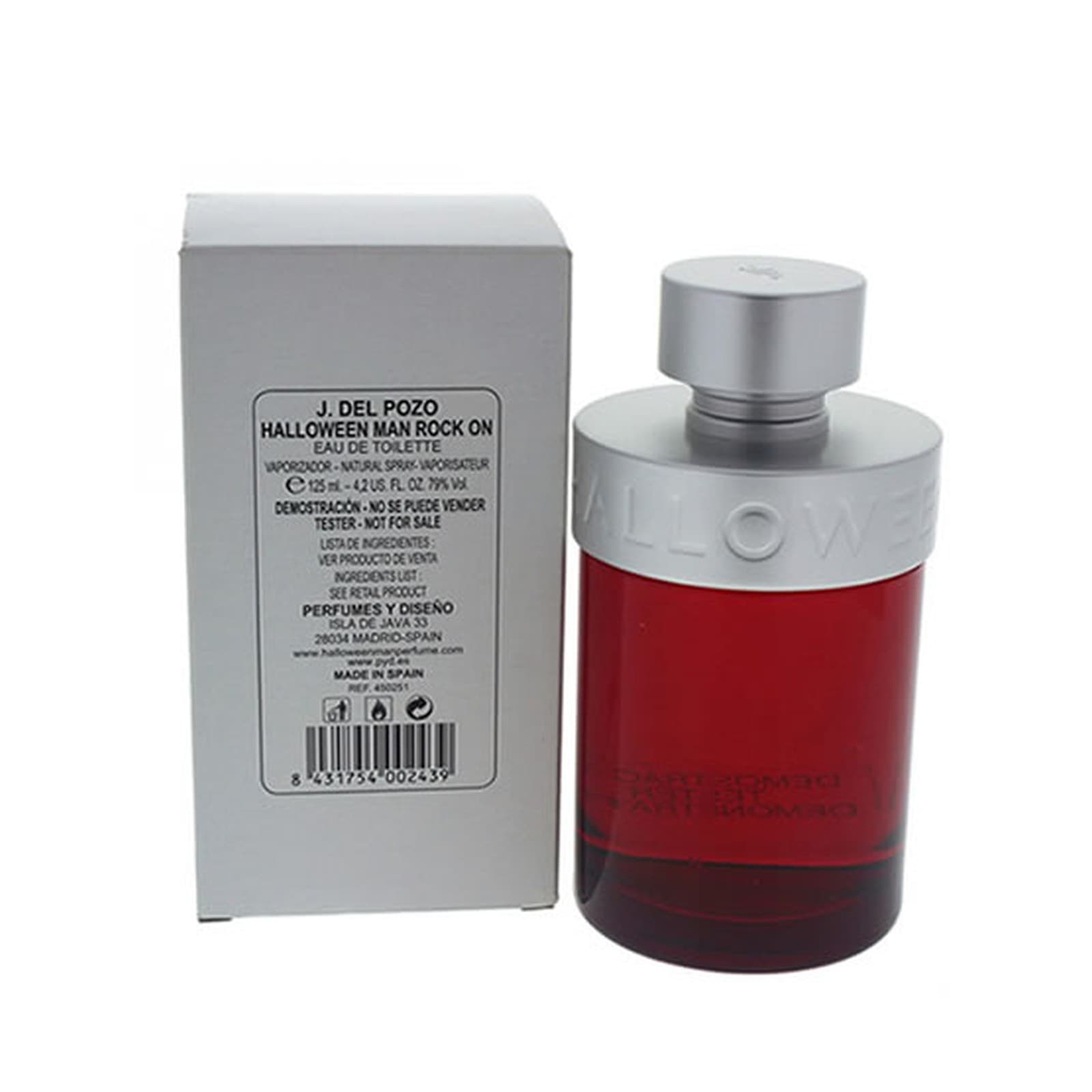 Jesus Pozo Rock On Halloween (Tester) EDT 125 ML (H)