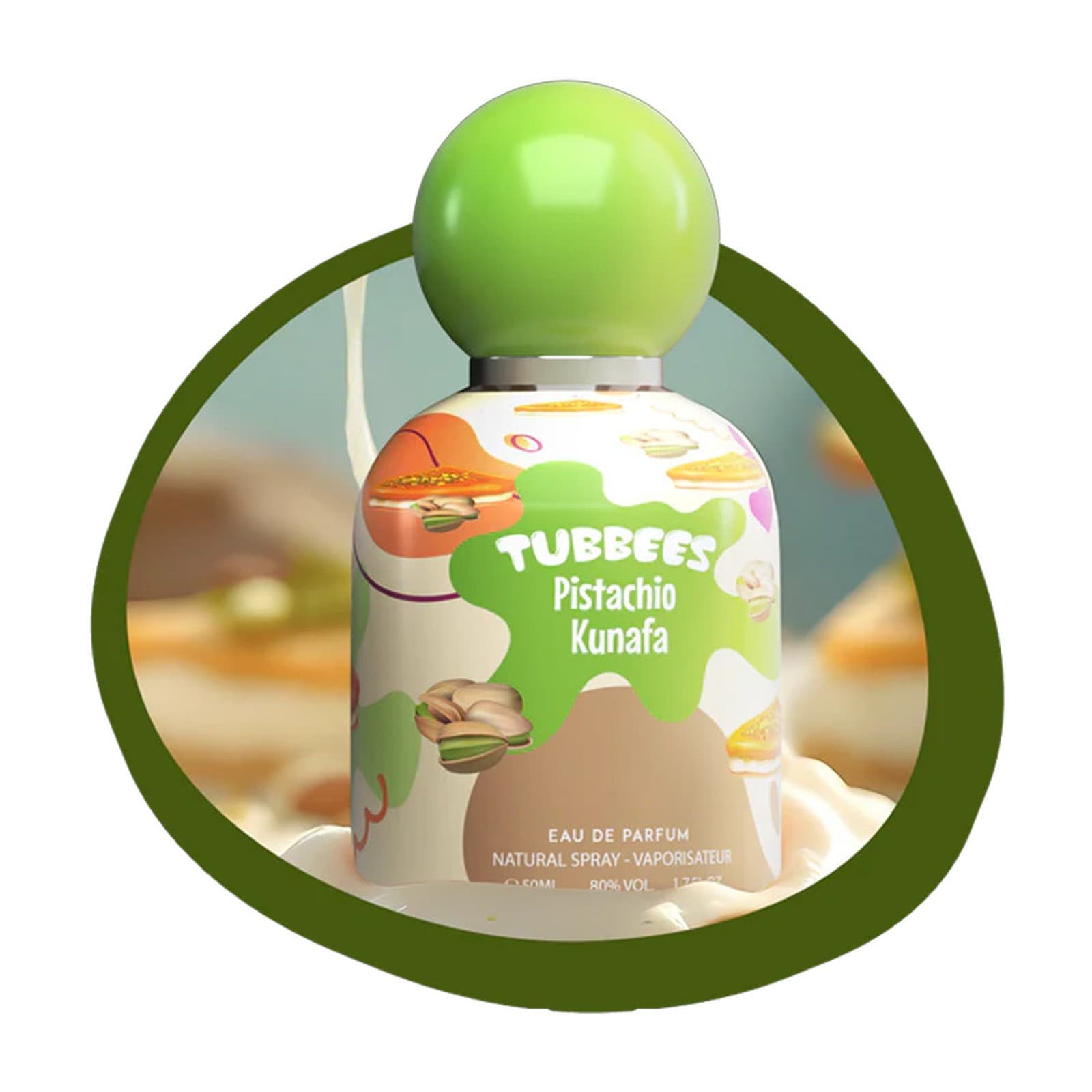 Tubbees Pistacho Kunafa Grandeur EDP 50 ML (U)