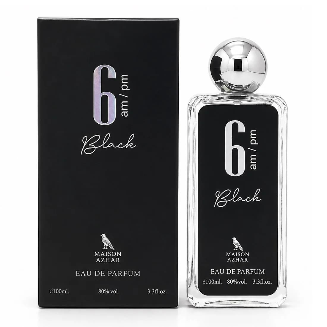 Maison Azhar 6 Pm BLack Edp 100ml (H) .