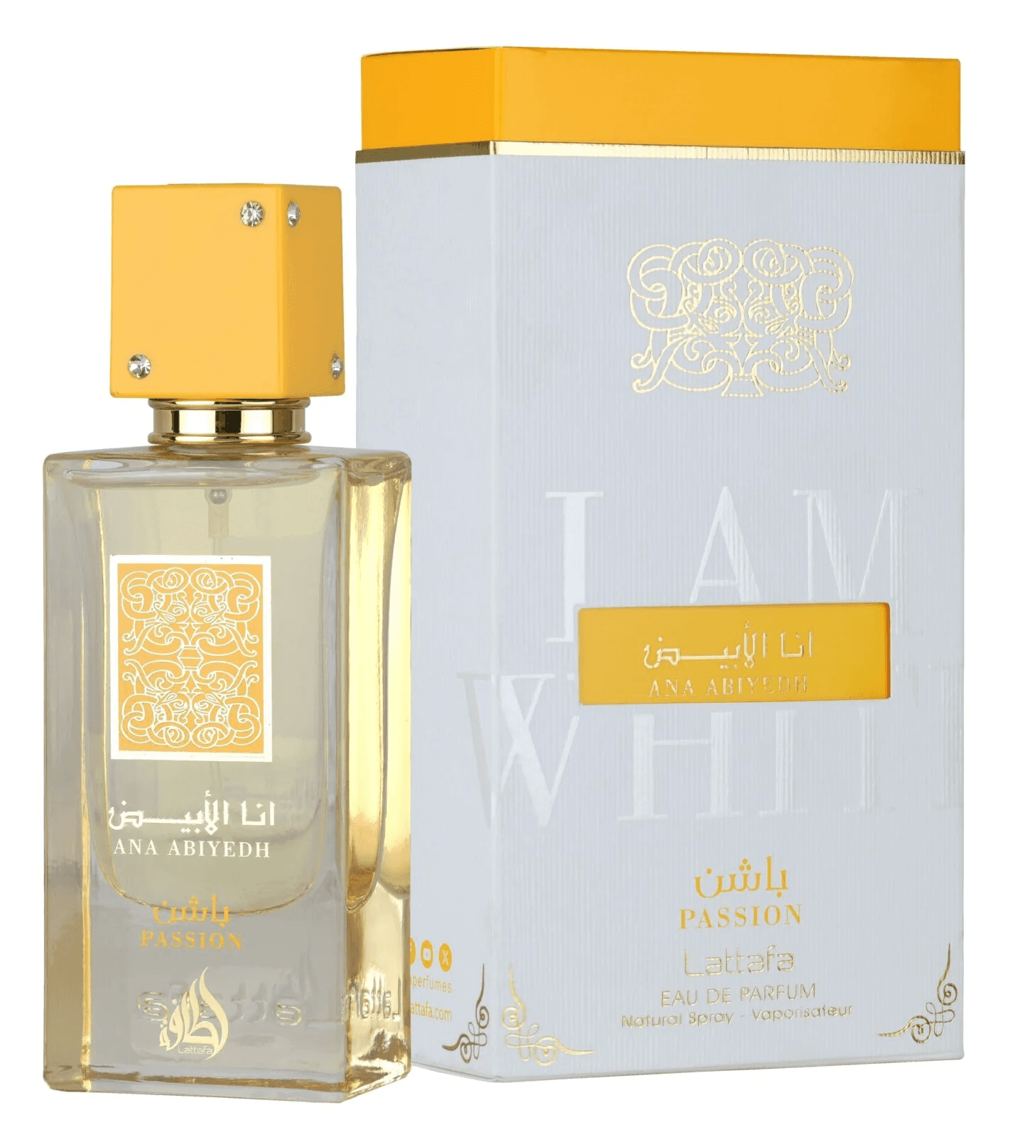 Lattafa Ana Abiyedh Passion Edp 60 Ml Mujer